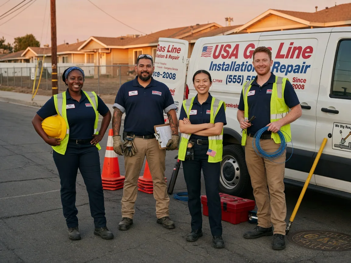 Gas Line Installation company in Christoval, TX